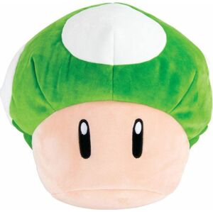 Super Mario Mario Kart - 1 UP Mushroom (Club Mocchi-Mocchi) plyšová figurka zelená/bílá