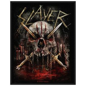 Slayer Skull & Swords nášivka vícebarevný