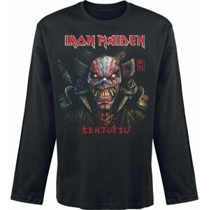 Iron Maiden Senjutsu Back Cover Tričko s dlouhým rukávem černá