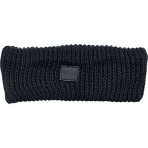 Urban Classics Knitted Wool Headband šátek černá