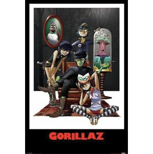 Gorillaz Gorillaz plakát vícebarevný