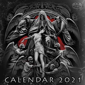 Spiral 2021 Nástenný kalendář vícebarevný