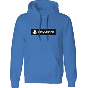 Playstation Box Logo Mikina s kapucí modrá