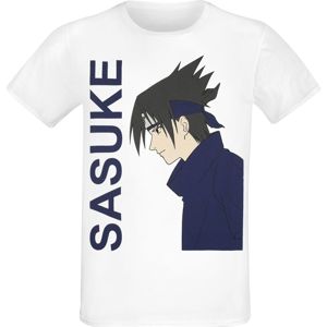 Naruto Sasuke Tričko bílá