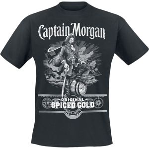 Captain Morgan Original Spiced Rum tricko černá