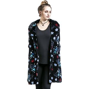 Pussy Deluxe Kabát Blossom Dívcí kabát černá