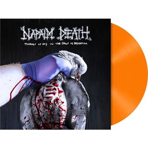 Napalm Death Throes of joy in the jaws of defeatism LP a plakát standard