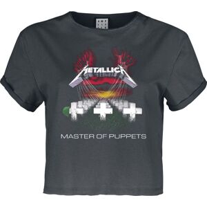 Metallica Amplified Collection - Master Of Puppets Dámské tričko charcoal