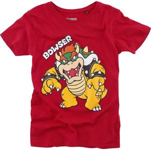 Super Mario Kids - Bowser detské tricko červená