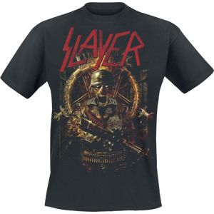 Slayer Comic Book Cover Tričko černá