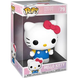 Hello Kitty Vinylová figurka č.79 Hello Kitty (50th Anniversary) (Jumbo POP!) Sberatelská postava vícebarevný