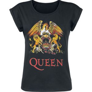 Queen Classic Crest dívcí tricko černá