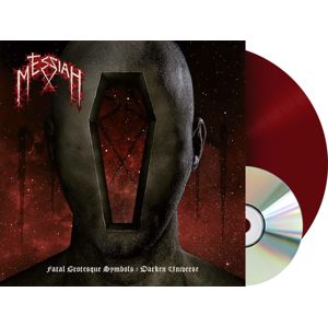 Messiah Fatal grotesque symbols - Darken universe EP červená