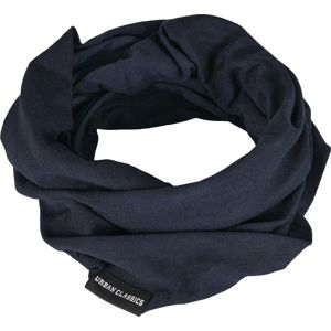 Urban Classics Lehký tubový šál kruhový šátek námořnická modrá
