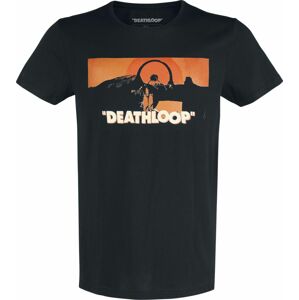 Deathloop Graphic Tričko černá