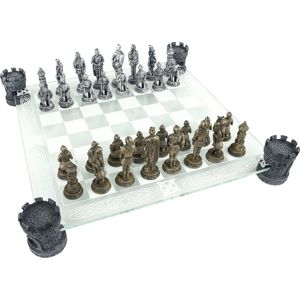 Nemesis Now Medieval Knight Chess Set Šachy standard