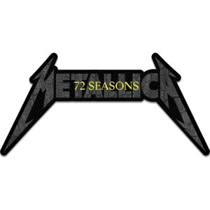 Metallica 72 Seasons Charred Logo Cut Out nášivka vícebarevný