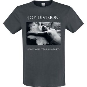 Joy Division Amplified Collection - Love Will Tear Us Apart Tričko charcoal