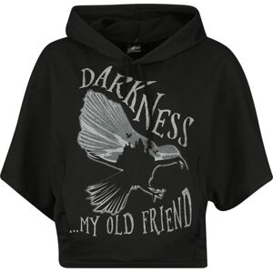 Wednesday Darkness... My Old Friend Dámská mikina s kapucí černá
