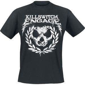 Killswitch Engage Skull Leaves tricko černá