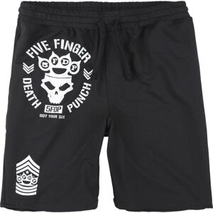 Five Finger Death Punch Logo Teplákové šortky černá