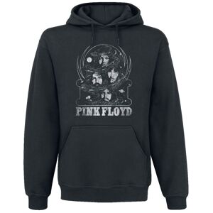 Pink Floyd Women's Distressed Faces Mikina s kapucí černá