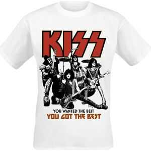 Kiss EOTR Tour 2023 The Best Tričko bílá