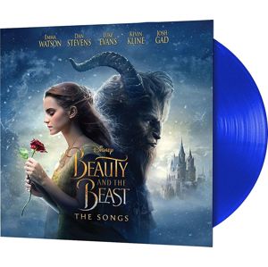 Kráska a zvíře Originální filmový soundtrack LP modrá
