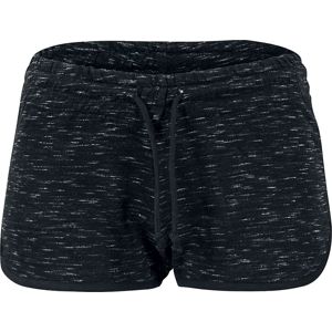 Urban Classics Ladies Space Dye Hotpants Dámské kraťasy - Hotpants černá