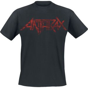 Anthrax Large Logo Tričko černá