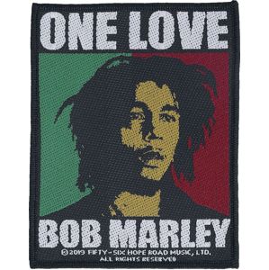 Bob Marley One Love nášivka vícebarevný