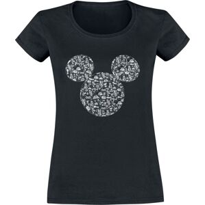 Mickey & Minnie Mouse Icons Dámské tričko černá