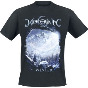 Wintersun Winter Tričko černá