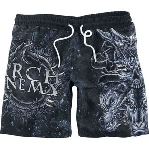 Arch Enemy EMP Signature Collection pánské plavky cerná/šedá