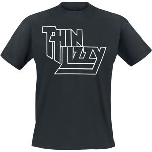 Thin Lizzy Logo Tričko černá