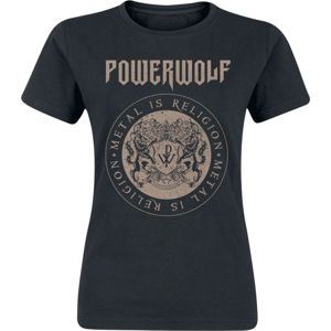 Powerwolf Crest Circle dívcí tricko černá