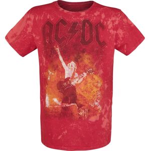 AC/DC On Stage Tričko červená
