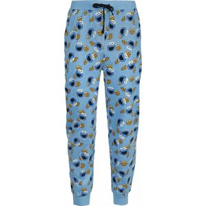Sesame Street Vintage Cookie Lover Pyžamové nohavice modrá