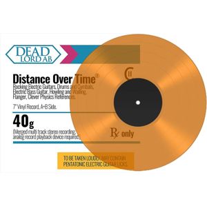 Dead Lord Distance over time 7 inch-EP oranžová