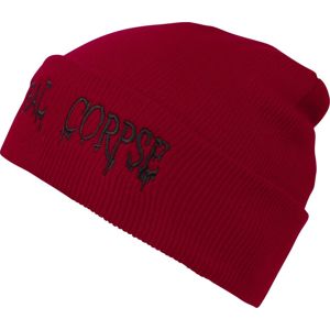 Cannibal Corpse Logo - Beanie Beanie čepice červená