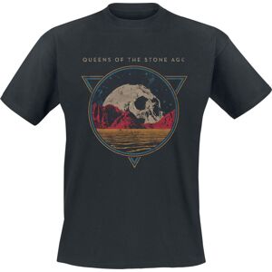 Queens Of The Stone Age Planet Skull Tričko černá