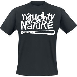Naughty by Nature Logo Tričko černá