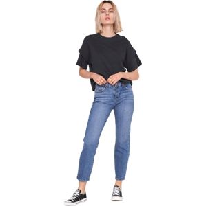 Noisy May Olivia Slim Straight Jeans Dámské džíny modrá