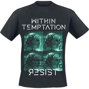Within Temptation Green Helmets tricko černá