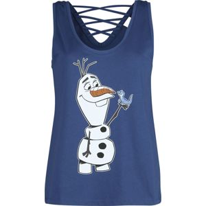 Frozen Olaf's Little Friend Dámský top modrá