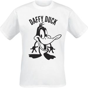 Looney Tunes Daffy Duck tricko bílá
