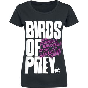 Birds Of Prey Birds Of Prey Logo dívcí tricko černá