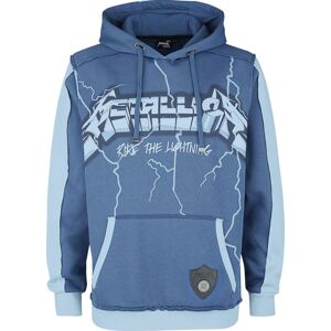 Metallica EMP Signature Collection Mikina s kapucí modrá/šedá