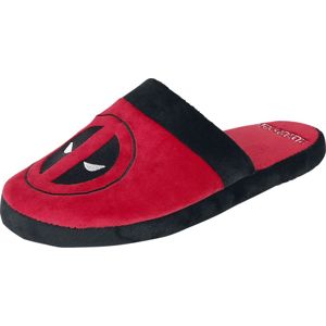 Deadpool Logo papuce cervená/cerná