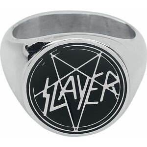 Slayer Slayer Silver Enamel Signetring Prsten stríbrná